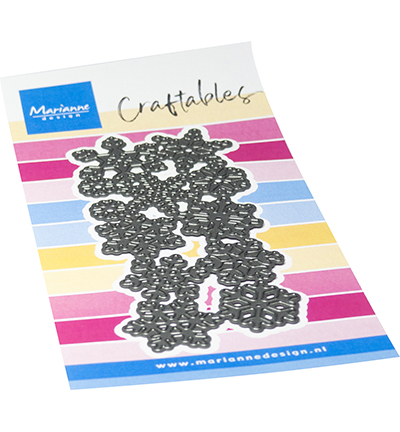 CR1700 - Marianne Design - Punch die XL Ice crystals - Noël, hiver