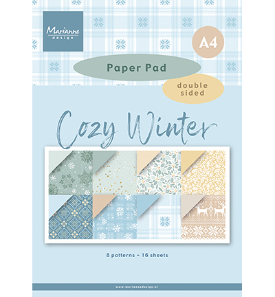 PK9212 - Marianne Design - Cozy Winter - Pretty Papers Blocks