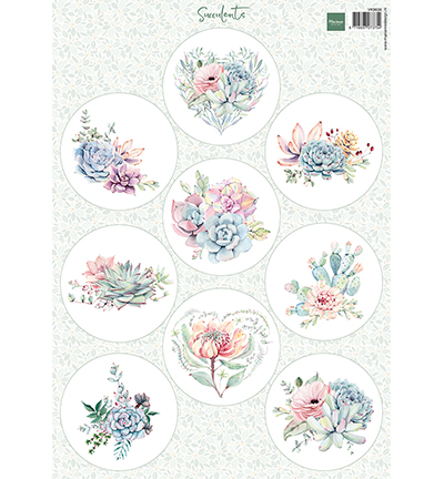 VK9636 - Marianne Design - Succulents - Général