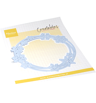 LR0928 - Marianne Design - Ice crystals - circle - 