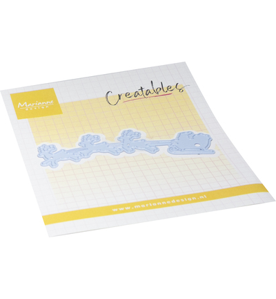 LR0934 - Marianne Design - Santa & sleigh - Noël, hiver