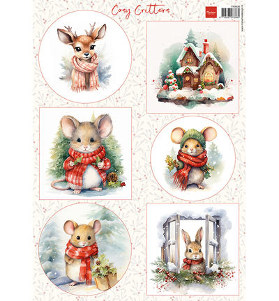 VK9638 - Marianne Design - Cosy Critters - Général