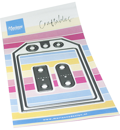 CR1710 - Marianne Design - Medium tag - Cadres, Etiquettes, Billets