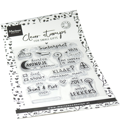 CS1184 - Marianne Design - Kaertjes en Co - Sinterklaas - Textes