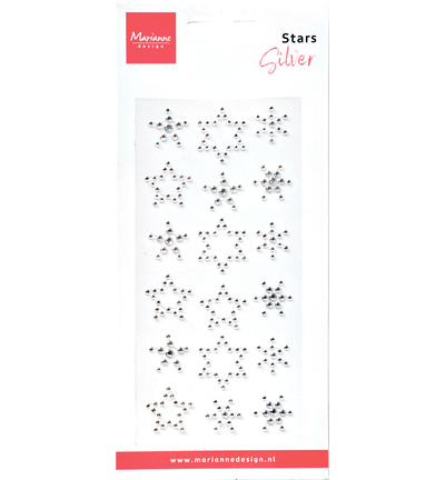 CA3216 - Marianne Design - Stars - Rhinestones silver - Decoration Stars