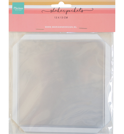 LR0073 - Marianne Design - Shaker pockets - 5 pcs 13 x 13 cm - Shaker windows