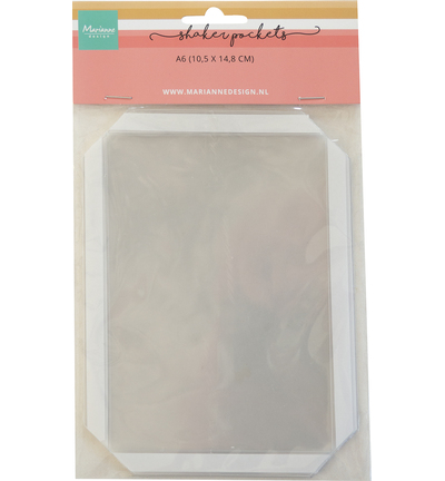 LR0074 - Marianne Design - Shaker pockets - 5 pcs A6 - Shaker windows