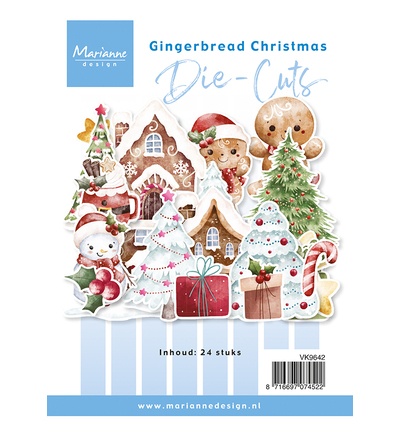 VK9642 - Marianne Design - Die cuts - Gingerbread Christmas - 