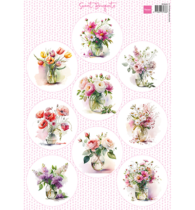 VK9640 - Marianne Design - Sweet Bouquets - 7 cm - 