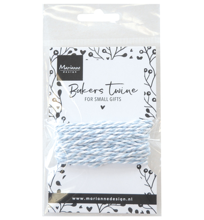 CA3225 - Marianne Design - Bakers Twine - light blue / white - 
