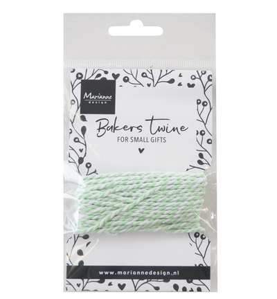 CA3227 - Marianne Design - Bakers Twine - mint / white - 