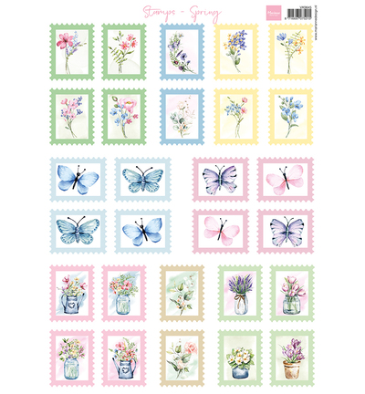 VK9645 - Marianne Design - Stamps - Spring - 