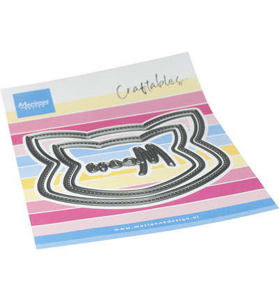 CR1732 - Marianne Design - Cat Frame - Craftables