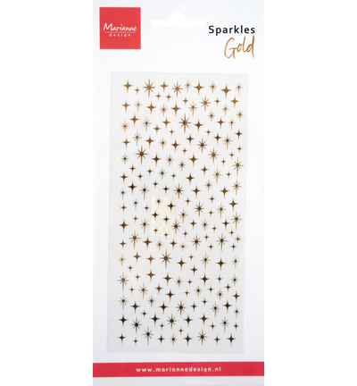 CA3230 - Marianne Design - Sparkles, Gold - Décoration