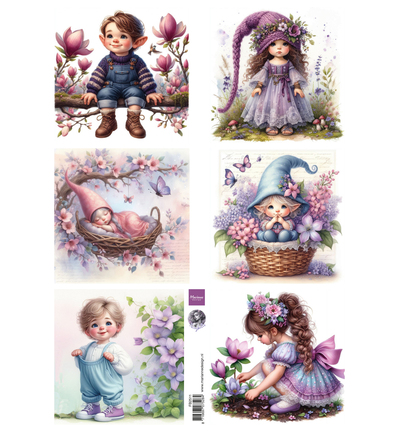 FB2511 - Marianne Design - Magical Garden by Fairybells - Découpage