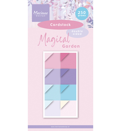 PK9222 - Marianne Design - Magical Garden - Cardstock - Bloc de papier