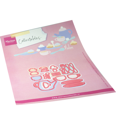 COL1587 - Marianne Design - Collectables – Service à thé by Marleen - Collectables