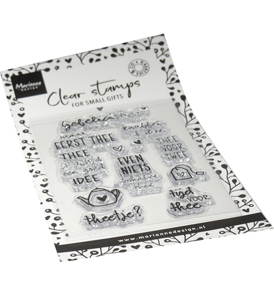 CS1191 - Marianne Design - Tampon Transparent – Thé pour deux - Clear stamp
