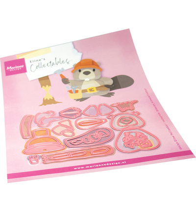 COL1590 - Marianne Design - Eline's animals - Bever - Collectables