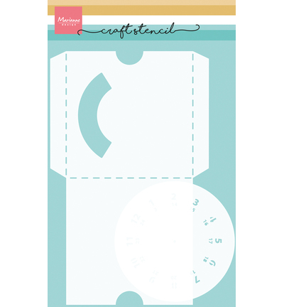 PS8196 - Marianne Design - Turning wheel - Craft Stencil