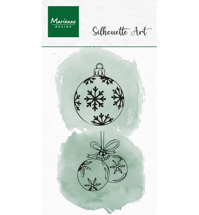 CS1200 -  - Tampon Transparent – Silhouette Art – Ornements - 