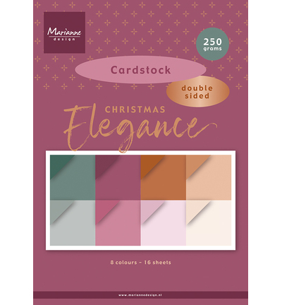 PK9224 -  - Cardstock – Christmas Elegance A4 - 