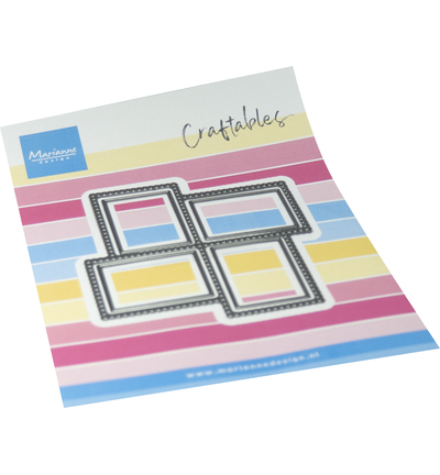 CR1738 - Marianne Design - Stamp layout - square - Craftables