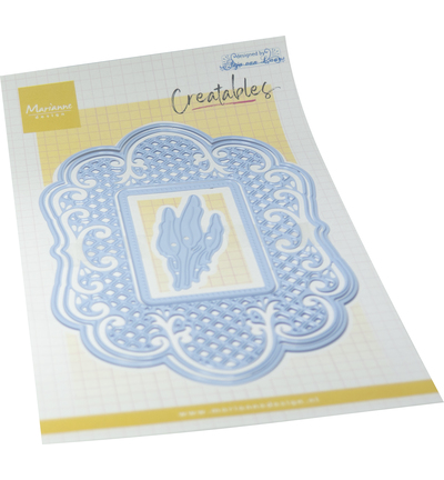 LR0974 - Marianne Design - Anja's decorative rectangle - Creatables
