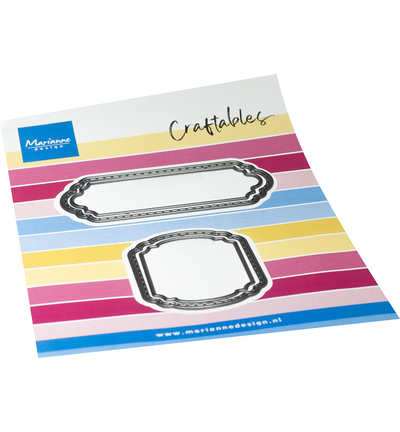 CR1744 - Marianne Design - Craftables – Étiquettes fantaisie - Craftables