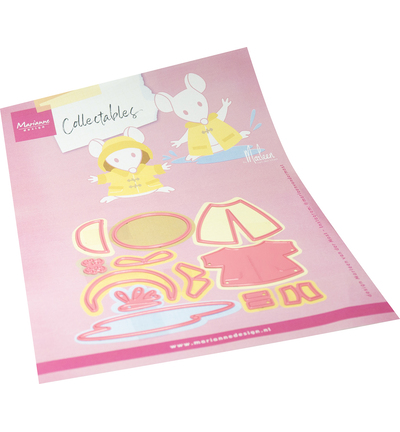 COL1597 - Marianne Design - Collectables – Accessoires de pluie by Marleen - Collectables