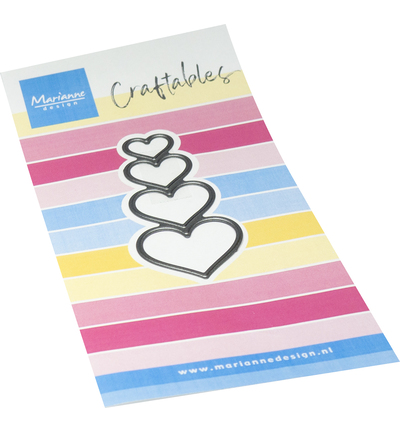 CR1751 - Marianne Design - Craftables – Mini's cœurs - Craftables