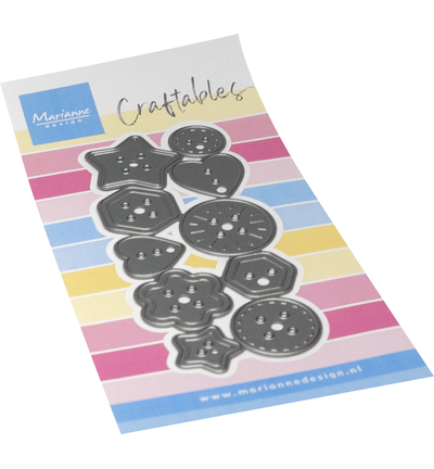 CR1753 - Marianne Design - Craftables – Punch Die XL boutons - Craftables