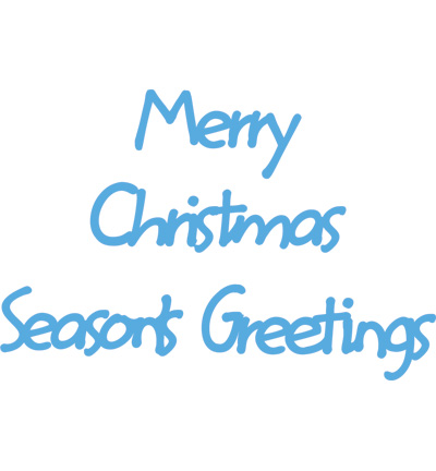 LR0225 - Marianne Design - Merry Christmas, Seasons Greetings - Textes