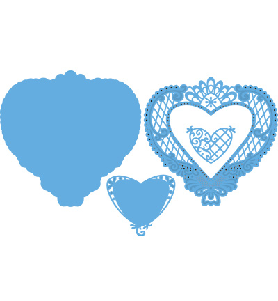 LR0299 - Marianne Design - Anja's filigraan heart - Creatables