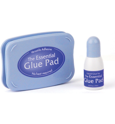 GP-000-002 - Tsukineko - The Essential Glue pad (coll) + recharge - Glue pad
