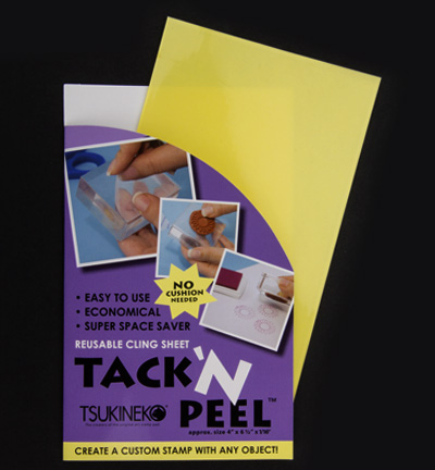 TP-000-001 - Tsukineko - Reusable Cling Sheet - Tack'N Peel Reusable Cling Sheet
