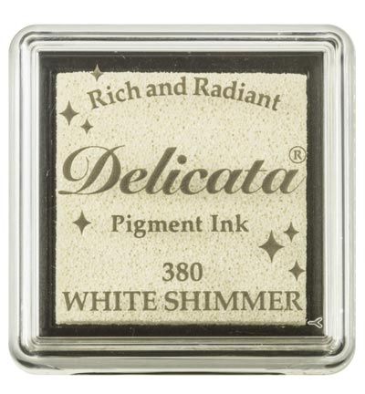 DE-SML-380 - Tsukineko - White Shimmer - Encreurs & sets Delicata DE-SML-380 - Tsukineko - White Shimmer - Encreurs & sets Delicata
