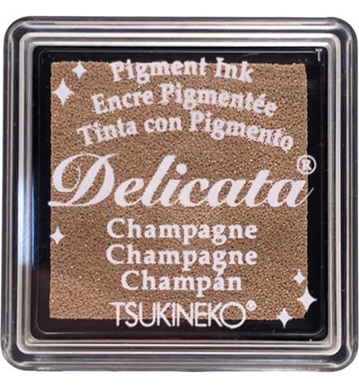 DE-SML-196 - Tsukineko - Champagne - Encreurs & sets Delicata
