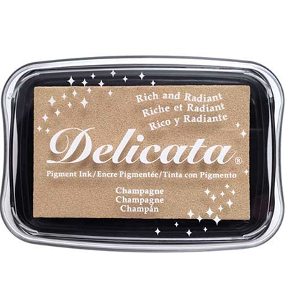 DE-000-196 - Tsukineko - Champagne - Encreurs & sets Delicata