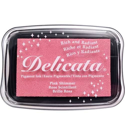 DE-000-333 - Tsukineko - Pink Shimmer - Encreurs & sets Delicata