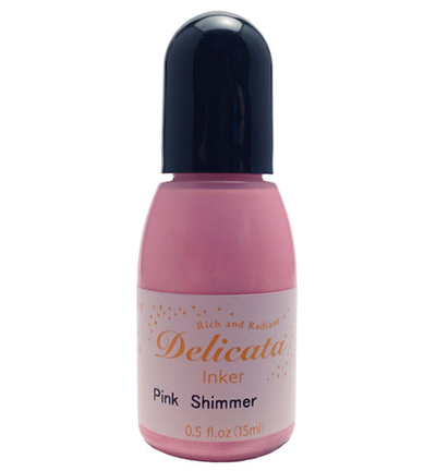 RC-000-333 - Tsukineko - Pink Shimmer - Recharges Delicata