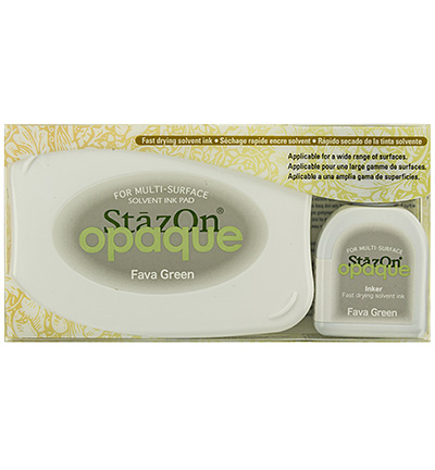 SZ-000-140 - Tsukineko - Opaque Fava Green Set - StazOn Opaque encreurs