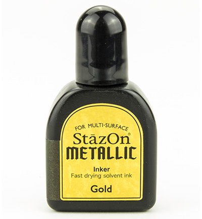 RZ-000-191 - Tsukineko - Metallic Gold - Recharges StazOn Opaque & metallic
