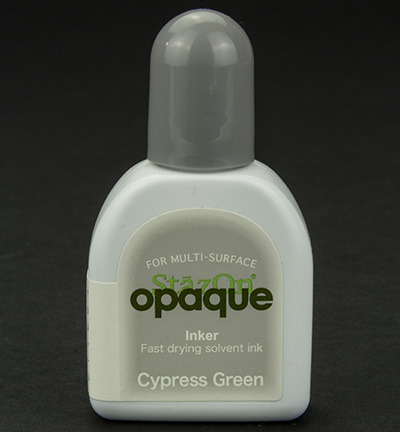 RZ-000-161 - Tsukineko - Opaque  Cypress Green - Recharges StazOn Opaque & metallic