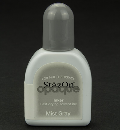 RZ-000-181 - Tsukineko - Opaque Mist Gray - Recharges StazOn Opaque & metallic RZ-000-181 - Tsukineko - Opaque Mist Gray - Recharges StazOn Opaque & metallic