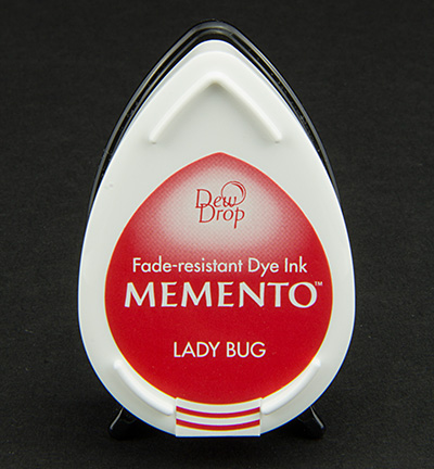 MD-000-300 - Tsukineko - InkPad-Lady Bug - Memento Dew Drops