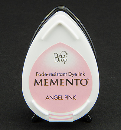 MD-000-404 - Tsukineko - InkPad-Angel Pink - Memento Dew Drops