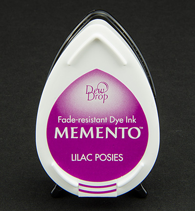 MD-000-501 - Tsukineko - InkPad-Lilac Posies - Memento Dew Drops