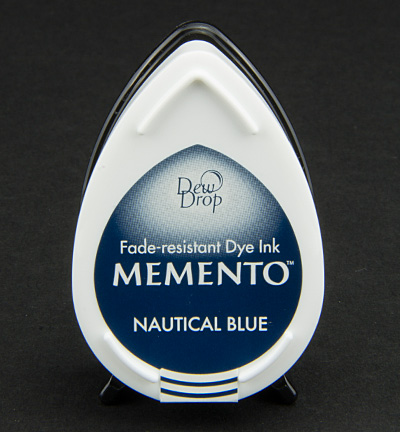 MD-000-607 - Tsukineko - InkPad-Nautical Blue - Memento Dew Drops