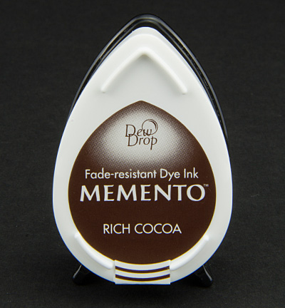 MD-000-800 - Tsukineko - InkPad-Rich Cocoa - Memento Dew Drops